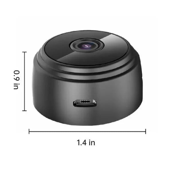 Draadloze, magnetische achteruitrijcamera, Full HD, weerbestendig, eenvoudige montage, 360°-rotatie voor campers.