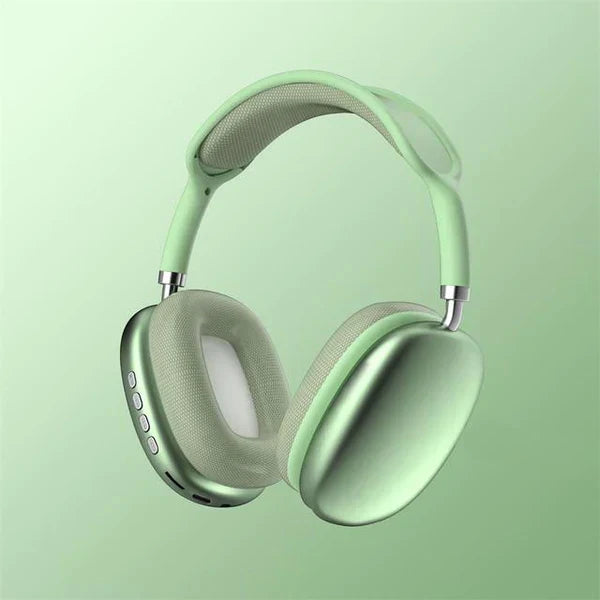 Draadloze roze koptelefoon met ergonomisch ontwerp, biedt superieur geluid en moderne ruisonderdrukkingstechnologie.