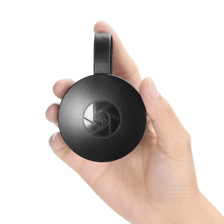 Draadloze TV-stick, compact, streamt in 1080P van pc of smartphone naar groot scherm, ideaal voor reizen.