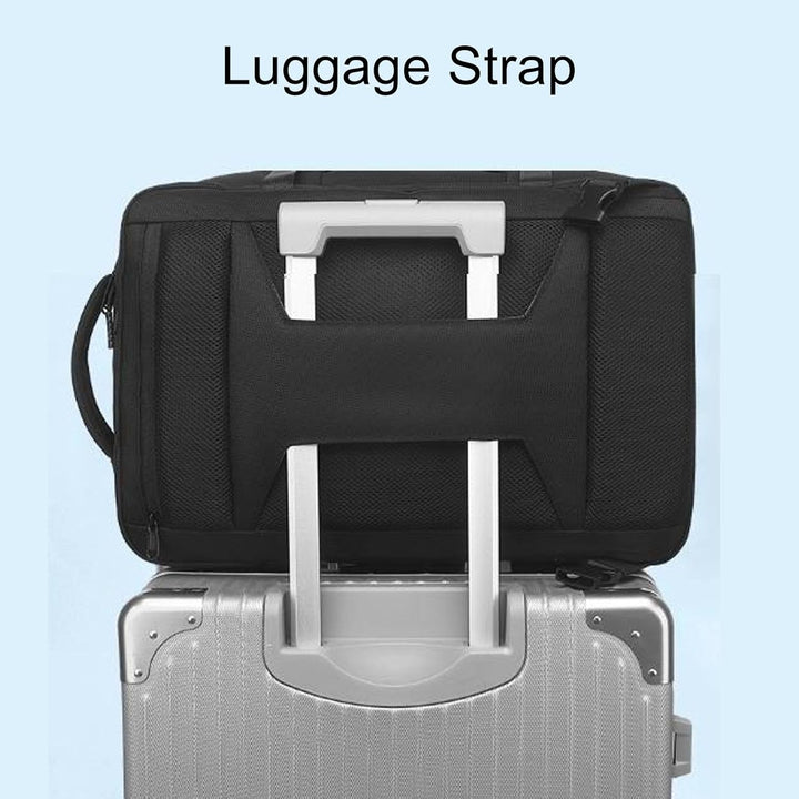 Compacte vacuümrugzak met geïntegreerde pomp. Optimaliseer je bagage voor georganiseerd en licht reizen.