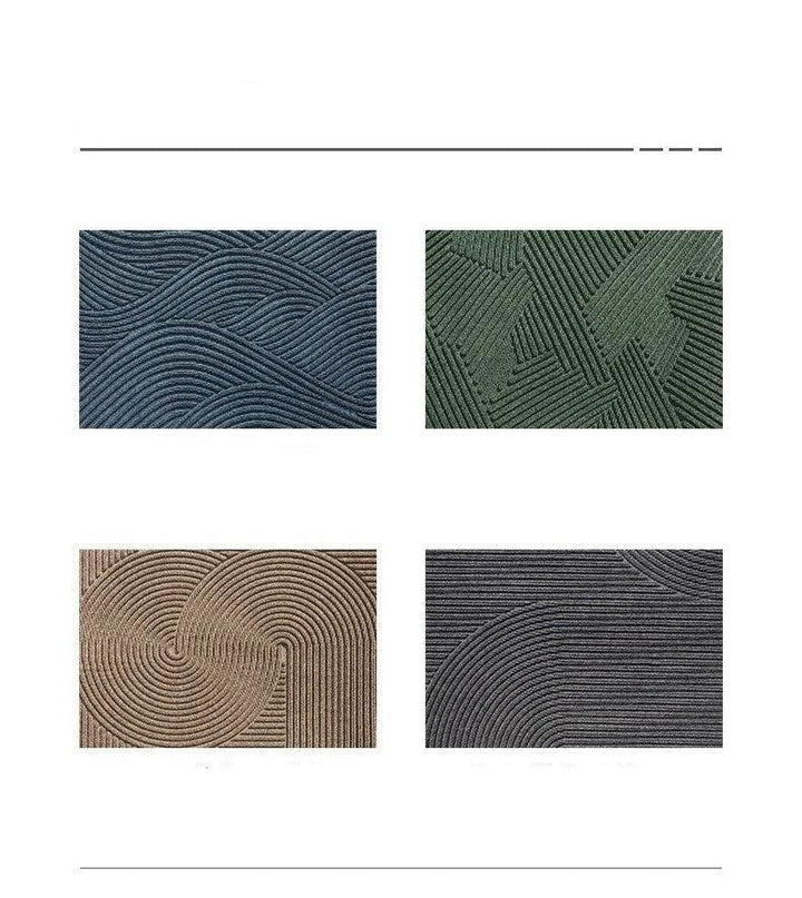 Stijlvolle woningdecoratie deurmat; duurzaam, antislip, geschikt voor zowel binnen als buiten.