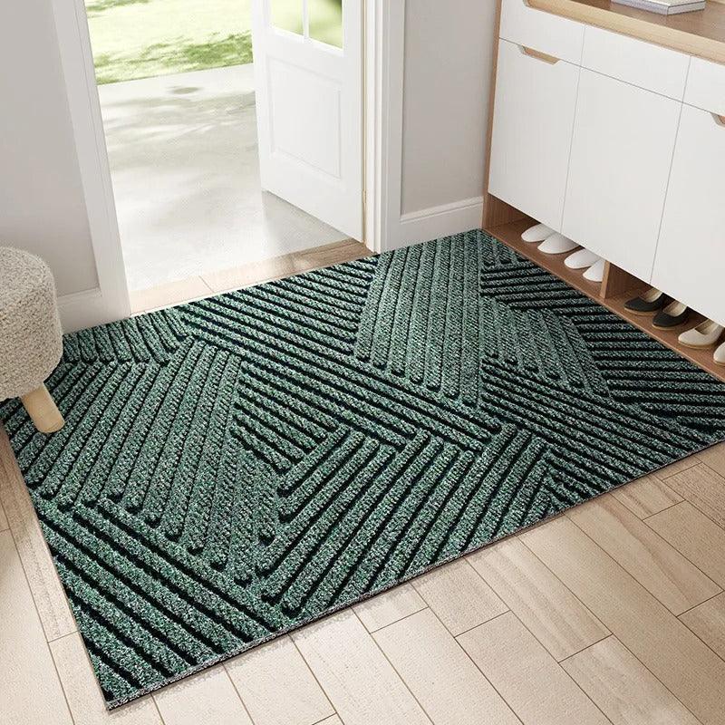Hoogwaardige antislip entree vloermat; zijden textuur, makkelijk schoon te maken, langdurig gebruik.