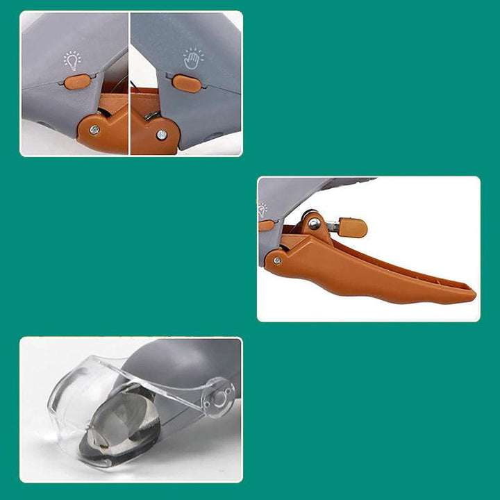 Efficiënte hondeklauwknipper met snelsensor en ergonomische grip voor veilig en nauwkeurig nagelknippen.