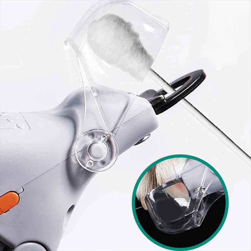 Efficiënte hondeklauwknipper met snelsensor en ergonomische grip voor veilig en nauwkeurig nagelknippen.