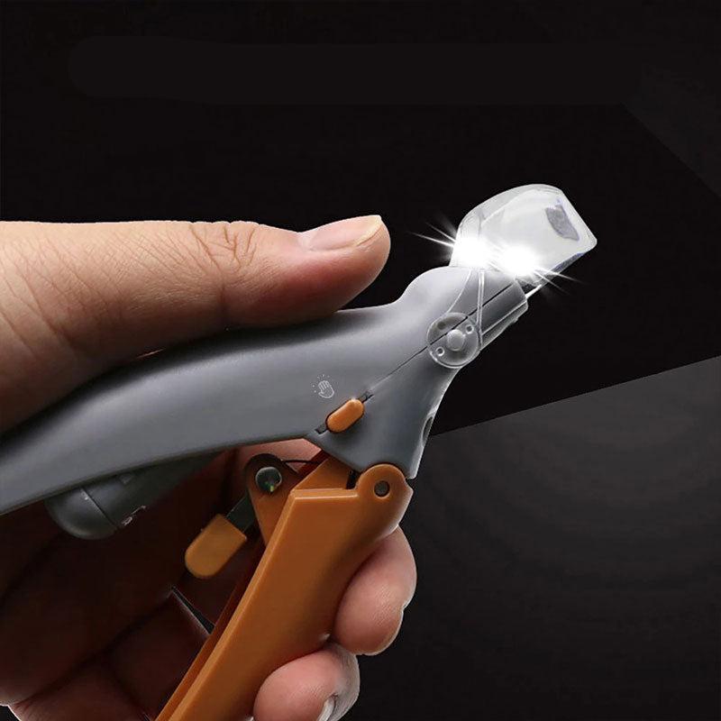 Efficiënte hondeklauwknipper met snelsensor en ergonomische grip voor veilig en nauwkeurig nagelknippen.