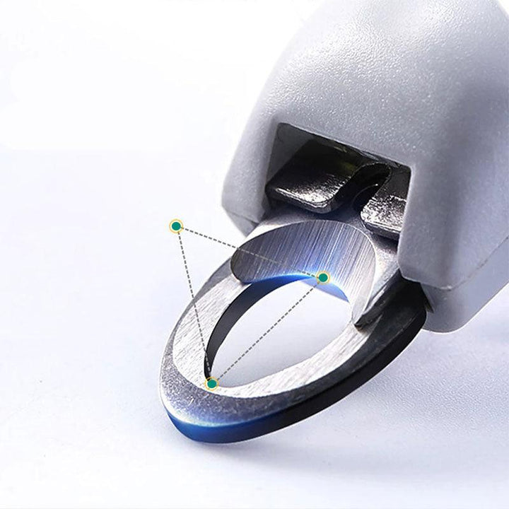 Efficiënte hondeklauwknipper met snelsensor en ergonomische grip voor veilig en nauwkeurig nagelknippen.