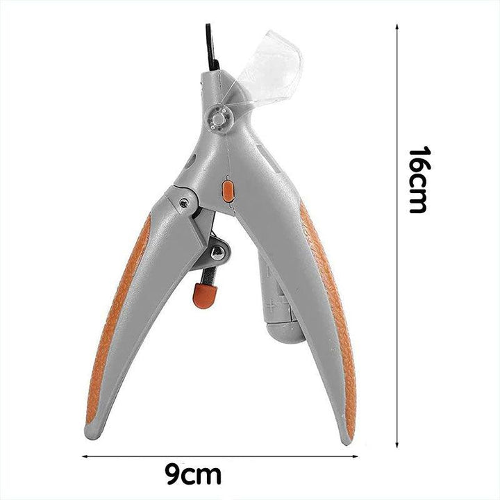 Efficiënte hondeklauwknipper met snelsensor en ergonomische grip voor veilig en nauwkeurig nagelknippen.