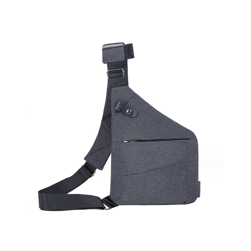 Elegante anti-diefstal schoudertas voor dames, zwart, ergonomisch, weerbestendig, veilig en stijlvol, 29x23x25 cm.