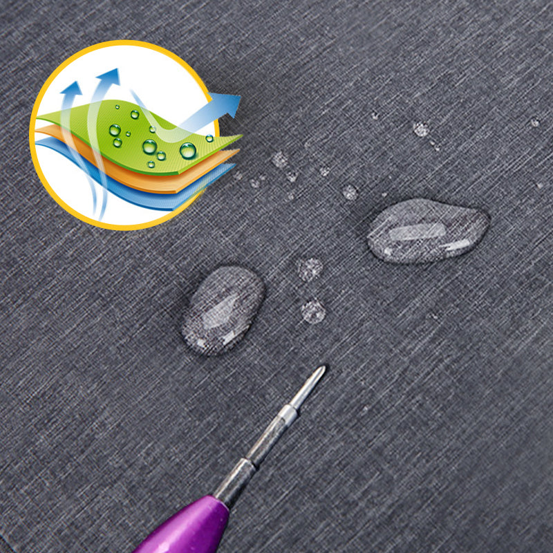 Elegante anti-diefstal schoudertas voor dames, zwart, ergonomisch, weerbestendig, veilig en stijlvol, 29x23x25 cm.