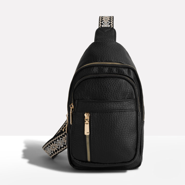 Elegante dames anti-diefstal crossbody tas, veelzijdig en veilig, met meerdere binnenvakken en waterbestendig materiaal.