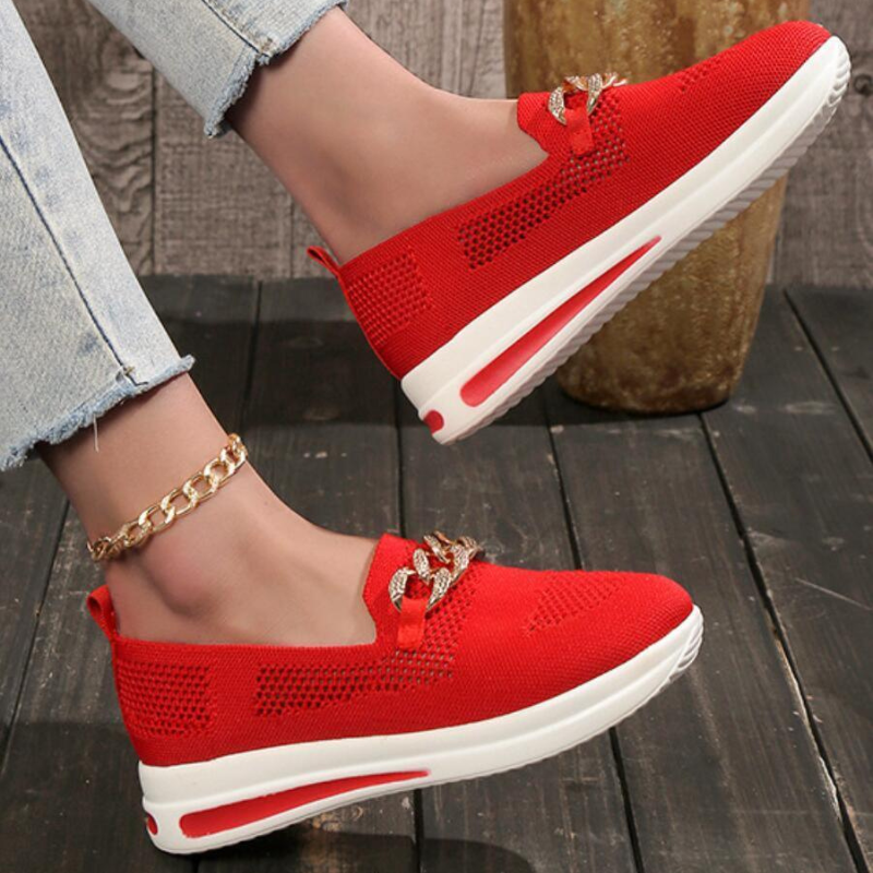 Elegante damesloafers van hoge kwaliteit, met platte hakken, ideaal voor dagelijks en speciaal gebruik.