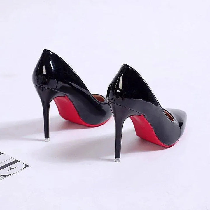 Elegante dames plateau stiletto pumps met hoge hakken, effen kleur, veelzijdig voor dagelijks gebruik en speciale gelegenheden.