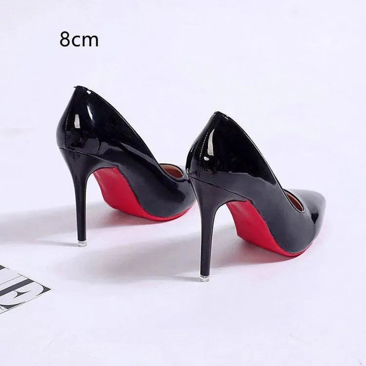 Elegante dames plateau stiletto pumps met hoge hakken, effen kleur, veelzijdig voor dagelijks gebruik en speciale gelegenheden.