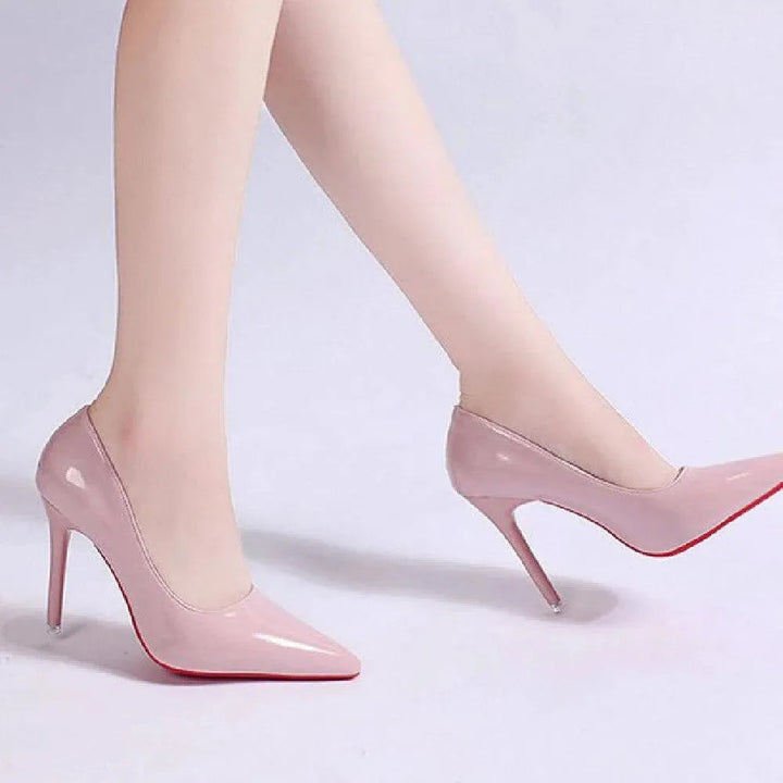 Elegante dames plateau stiletto pumps met hoge hakken, effen kleur, veelzijdig voor dagelijks gebruik en speciale gelegenheden.