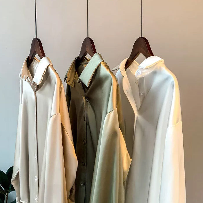 Elegante damesblouse in beige