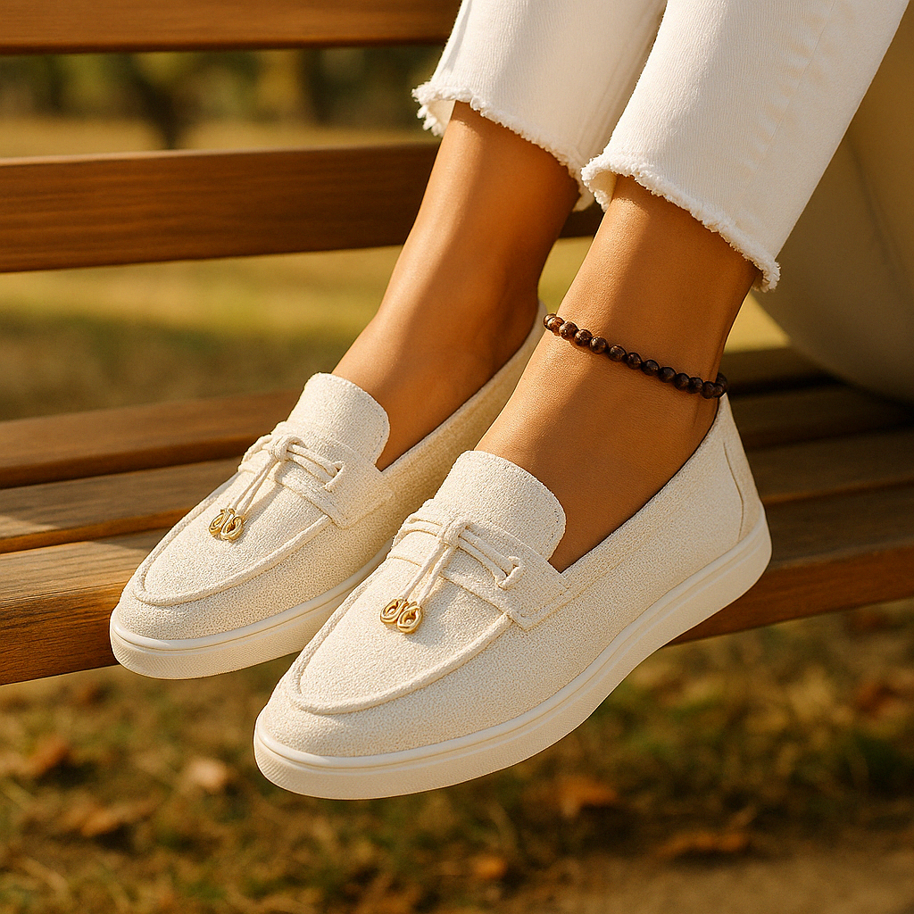 Zonnige gele orthopedische dames slippers, die elegantie en comfort moeiteloos combineren.