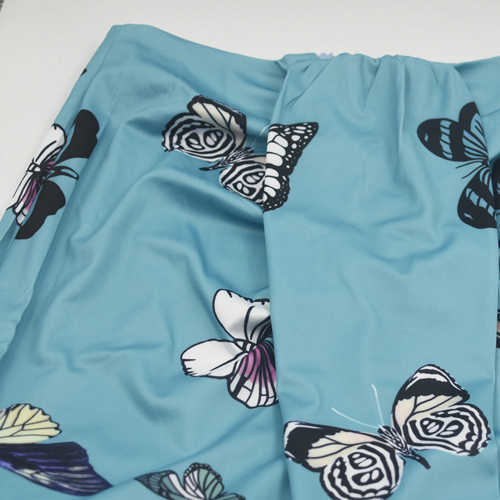 Trendy dames feestjurk met korte mouwen en vetersluiting voor een flatterende pasvorm, knie-lengte en elegant.