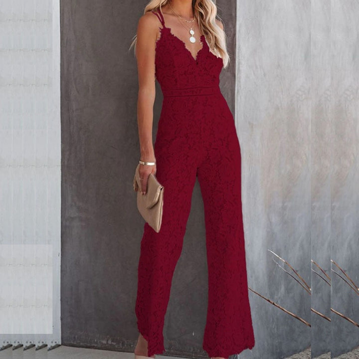 Trendy dames jumpsuit voor een dynamische en comfortabele look, perfect voor zowel een dagelijkse outfit als feestjes.
