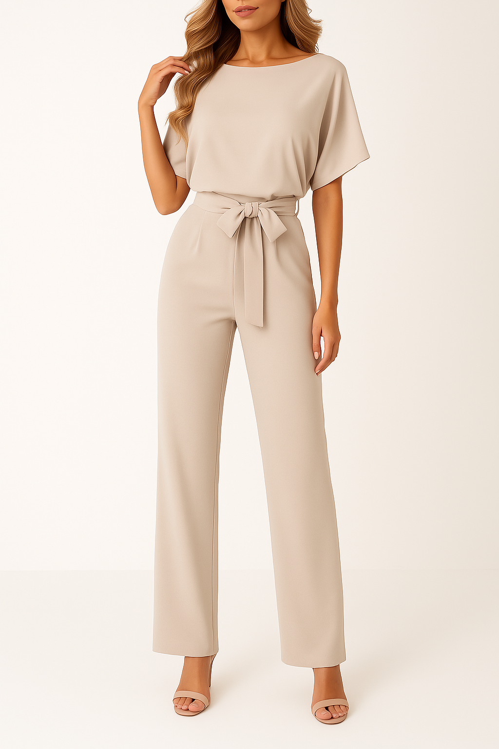 Veelzijdige dames jumpsuit Sophia, ideaal voor zomerse dagen of een trendy party look.