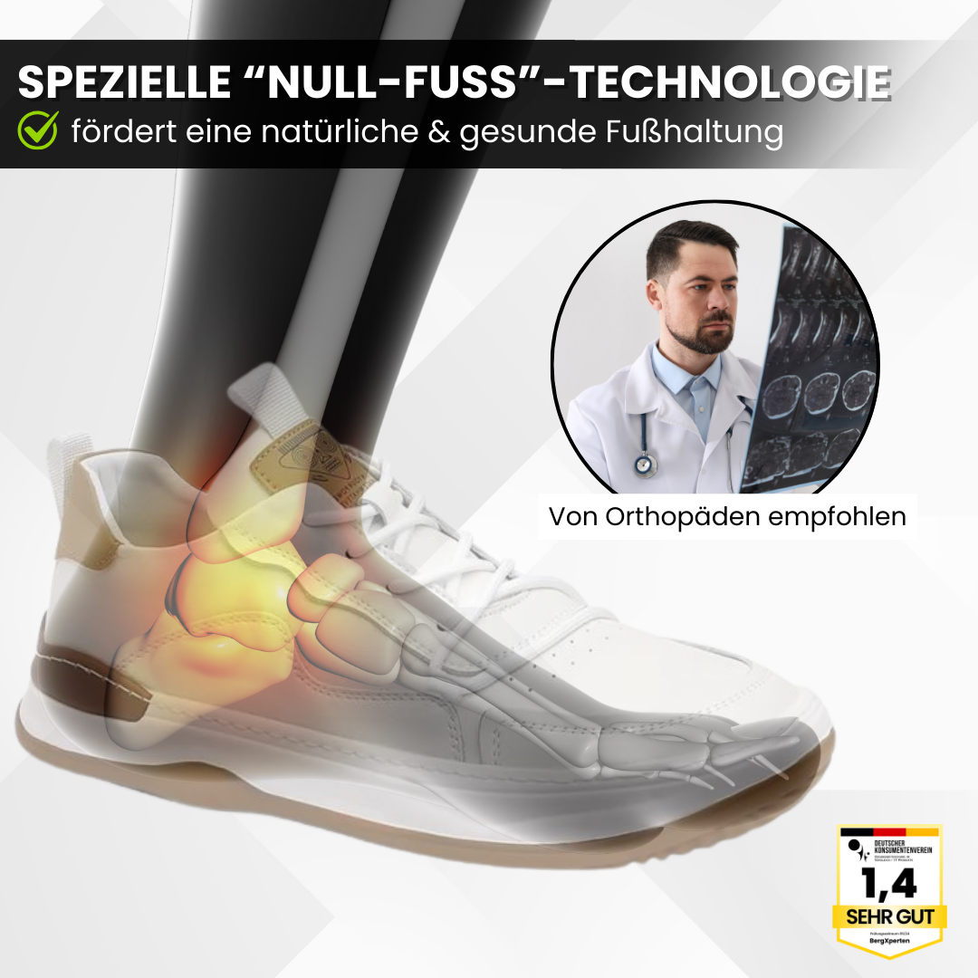 Sfeerbeeld van de Pelle schoenen in een natuurlijke, comfortabele setting.