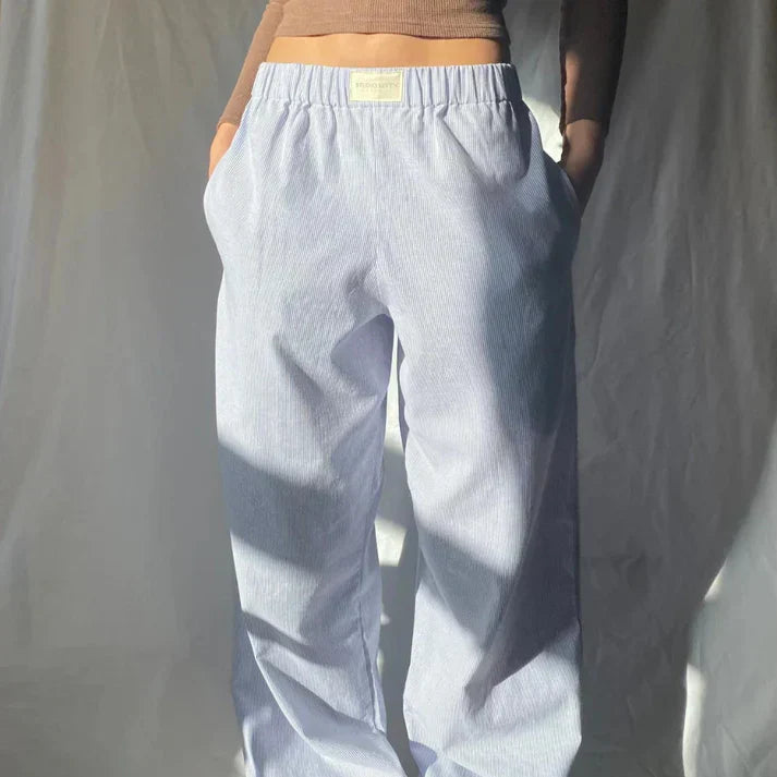 Stijlvolle linnen broek voor vrouwen, perfect voor een comfortabele en chique look.