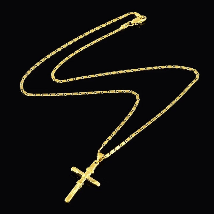 Elegante gouden unisex ketting voor dames en heren, een klassiek sieraad en tijdloze accessoire.