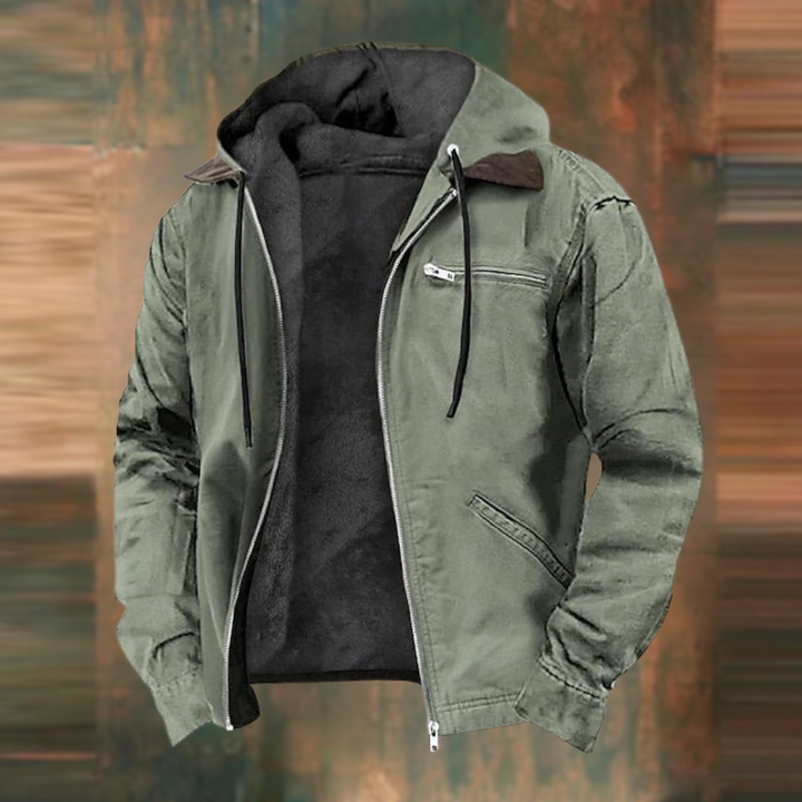 Elegante herenjas in grijs, ideaal voor koudere dagen, zachte stof, casual look, veelzijdig voor dagelijks gebruik en kantoor.
