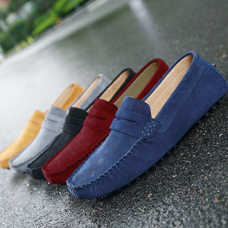Elegante Italiaanse heren loafers, casual instappers perfect voor stijlvolle mannen.