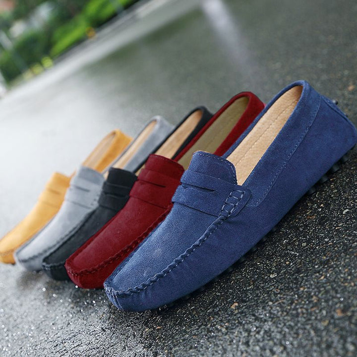 Elegante Italiaanse heren loafers, casual instappers perfect voor stijlvolle mannen.
