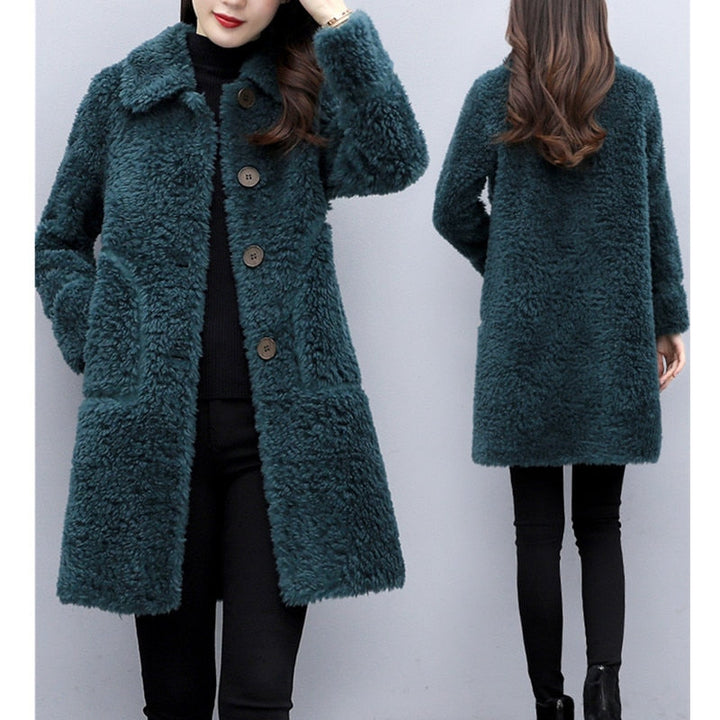 Must-have lange damesjas, AlisonsJacket. Warme, comfortabele elegante winterjas in zwart, bruin, donkergroen & rood.