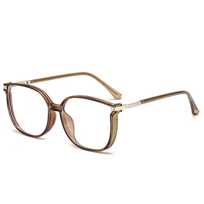 Zwarte luxe leesbril, tijdloos design voor dames, optimale helderheid.