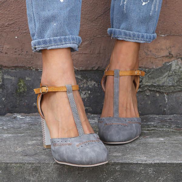 Comfortabele high heels met flexibel ontwerp, geschikt voor zowel smalle als brede voeten.