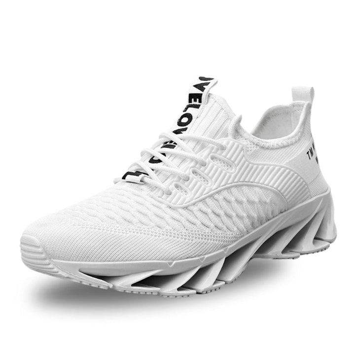 Stijlvolle zwarte Julian herensneakers met een verborgen hak voor extra lengte