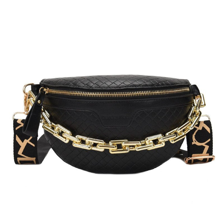 Witte Shana dames crossbodytas met verstelbare band, een elegant PU leren schoudertasje voor elke gelegenheid.