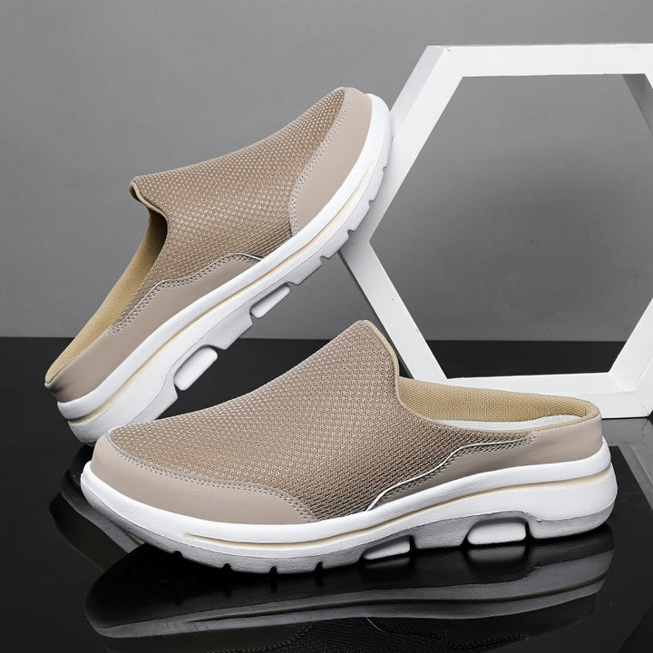 Elegante heren sportsandalen met orthopedische ondersteuning, stijlvol design en schokabsorberende zool.