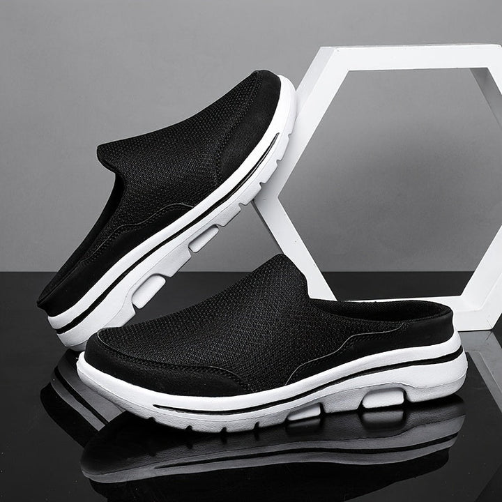 Elegante heren sportsandalen met orthopedische ondersteuning, stijlvol design en schokabsorberende zool.