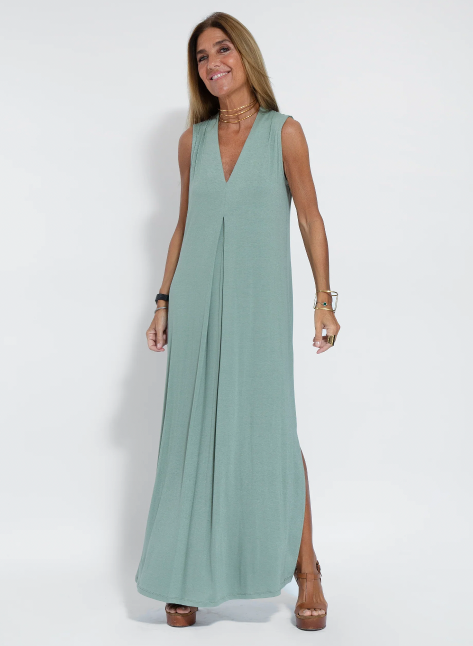 Chique tweedelige jurk met vest voor dames, perfect voor een stijlvolle en comfortabele dag.