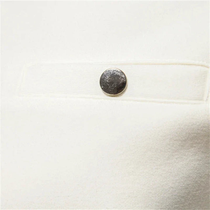 Stijlvolle grijze heren coltrui met hoge kraag, ideaal voor comfort op koele dagen. Perfect voor een casual look.
