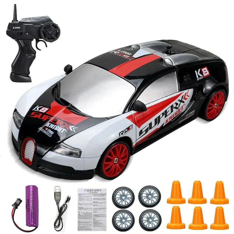 Elegante Mini Drifter: Compacte speelgoedauto voor razendsnelle drifts en stijlvol design, ideaal voor kinderen en volwassenen.