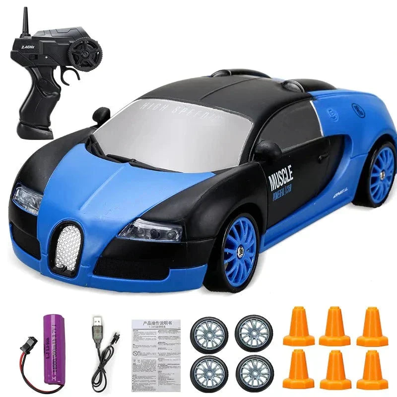 Elegante Mini Drifter: Compacte speelgoedauto voor razendsnelle drifts en stijlvol design, ideaal voor kinderen en volwassenen.
