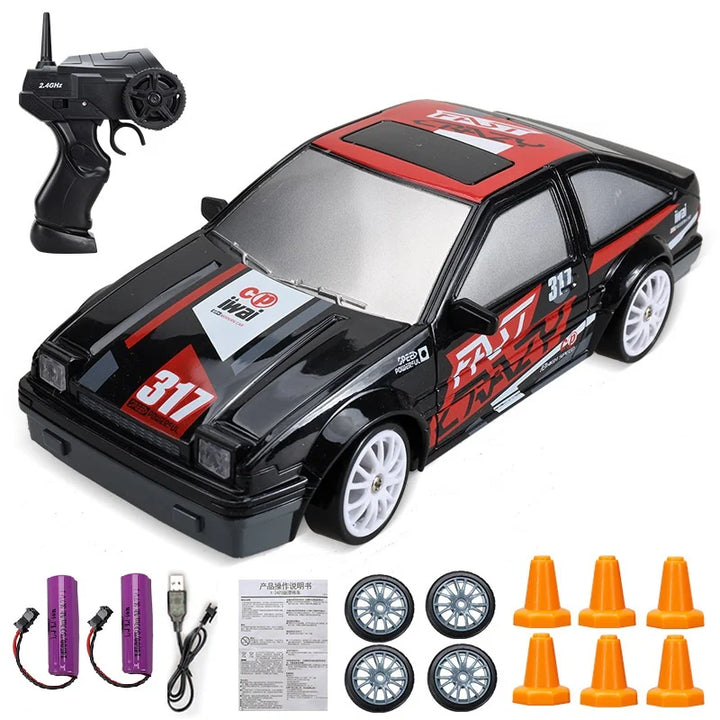 Elegante Mini Drifter: Compacte speelgoedauto voor razendsnelle drifts en stijlvol design, ideaal voor kinderen en volwassenen.