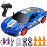 Ferrari 360 Modena Blauw 2x Batterij