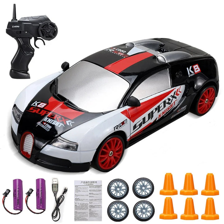 Elegante Mini Drifter: Compacte speelgoedauto voor razendsnelle drifts en stijlvol design, ideaal voor kinderen en volwassenen.