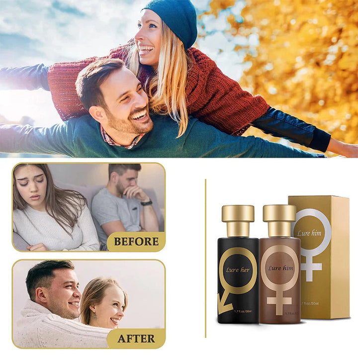 Elegante Unisex Lure parfumfles, minimalistisch design, perfect als accessoire voor natuurlijke, sensuele geuren.