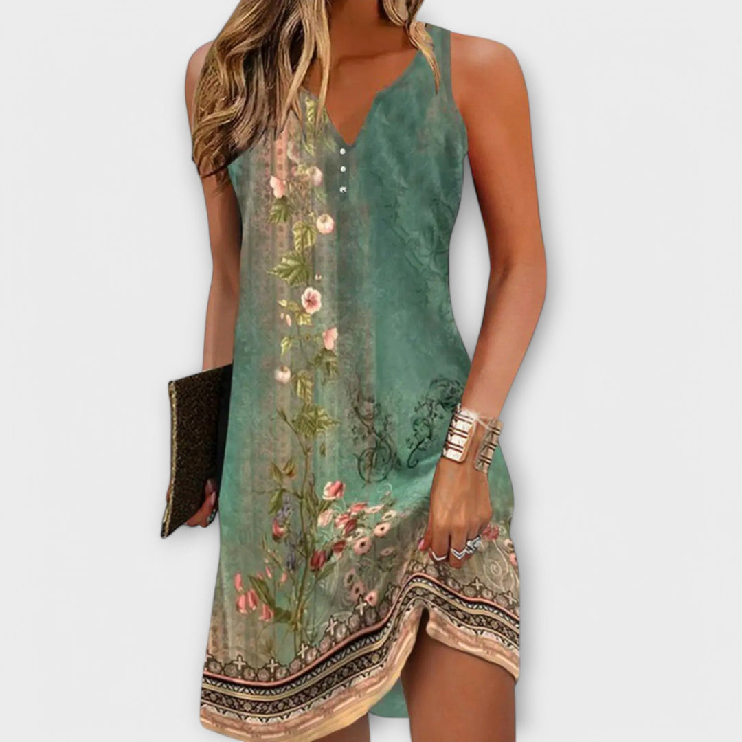 Elegant dames midi-jurk met tijdloos design, tot op de knie, flatterende pasvorm, ademende stof, veelzijdig te combineren