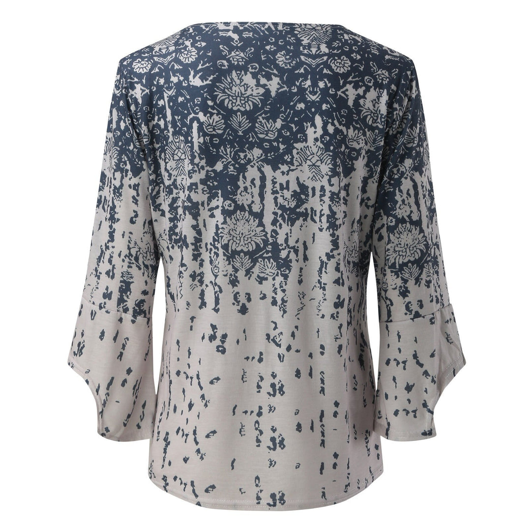 Elegant dames topje van zachte stof, veelzijdig te combineren, flatterend silhouet, ideaal voor overdag en 's avonds.