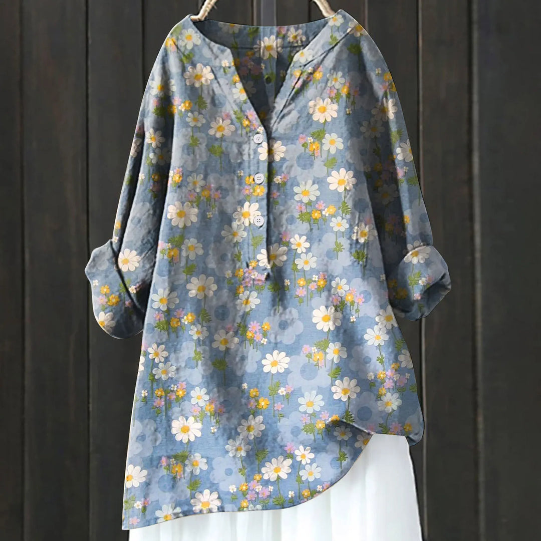 Elegant damesoverhemd in klassiek design, lange mouwen, witte kleur, perfecte pasvorm, ideaal voor formele gelegenheden.