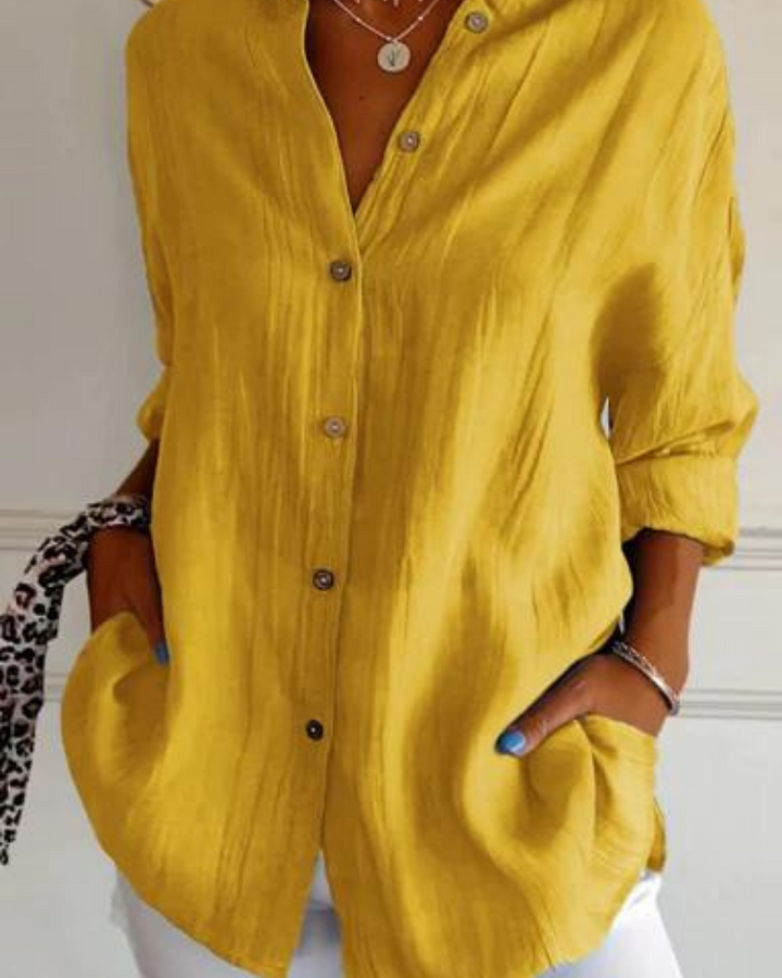 Elegant herenhemd in moderne snit, ademend en comfortabel, verkrijgbaar in diverse kleuren.
