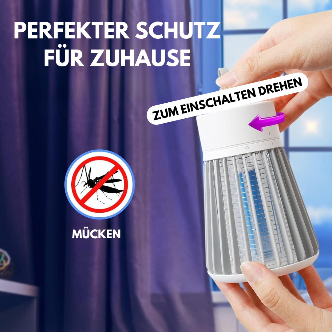 Krachtige elektrische insectenval met UV-licht, compact en lichtgewicht, biedt effectieve bescherming binnenshuis en buitenshuis tegen muggen.