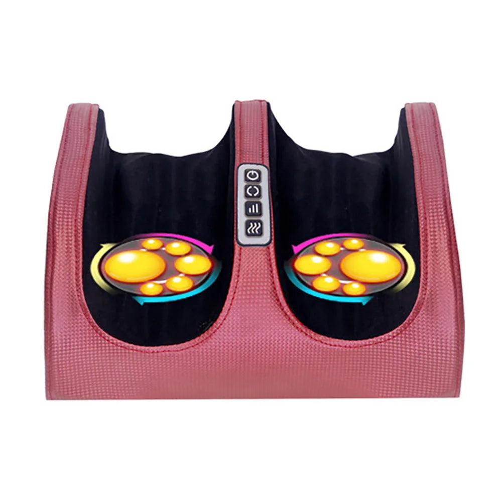 Geniet van een luxe shiatsu voetmassage met warmte thuis; de RelaxFoot verlicht spierpijn effectief.
